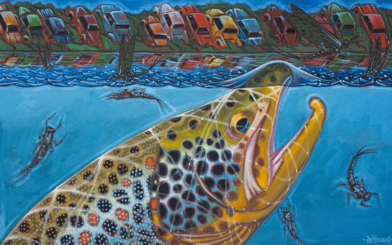 7 Extraordinary Fly Fishing Artists - Fly Fishing, Gink and Gasoline, How  to Fly Fish, Trout Fishing, Fly Tying