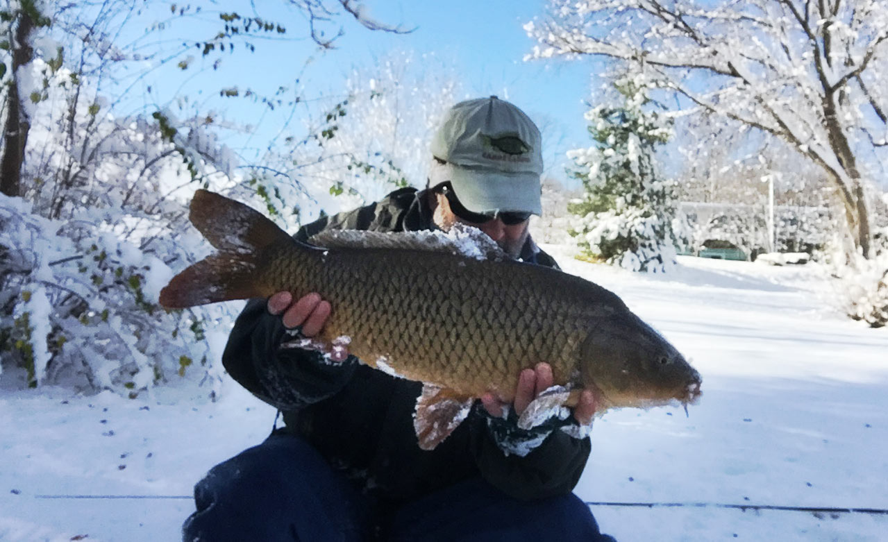 Winter Carp - Fly Fishing, Gink and Gasoline