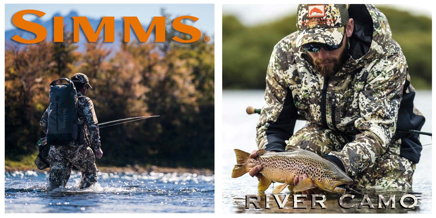 Simms River Camo: Video - Fly Fishing, Gink and Gasoline